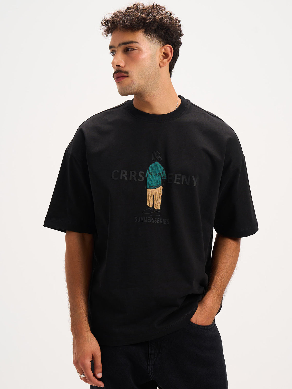 SUMMER/SERIES Printed Round T-shirt