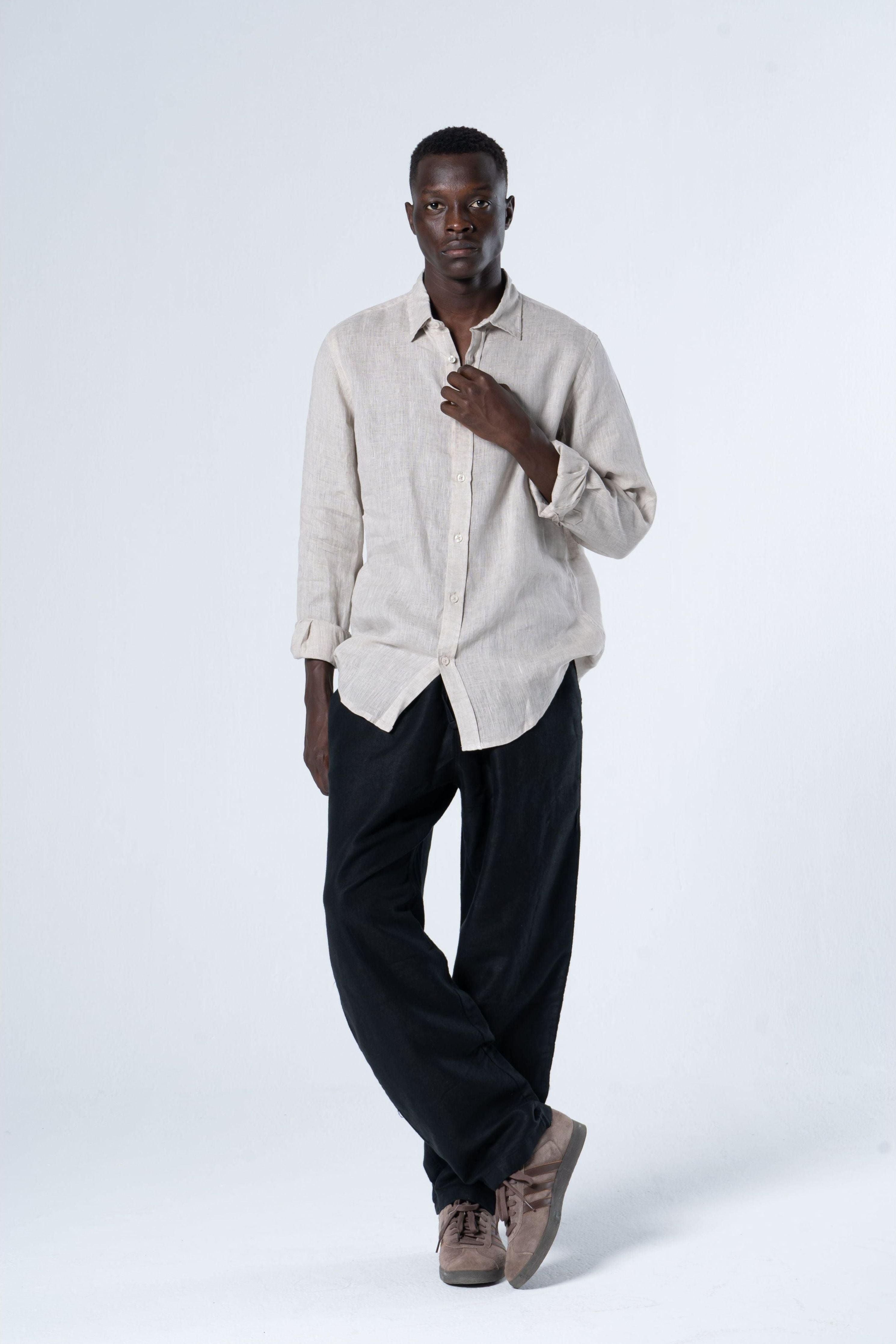 Linen Cotton Pants