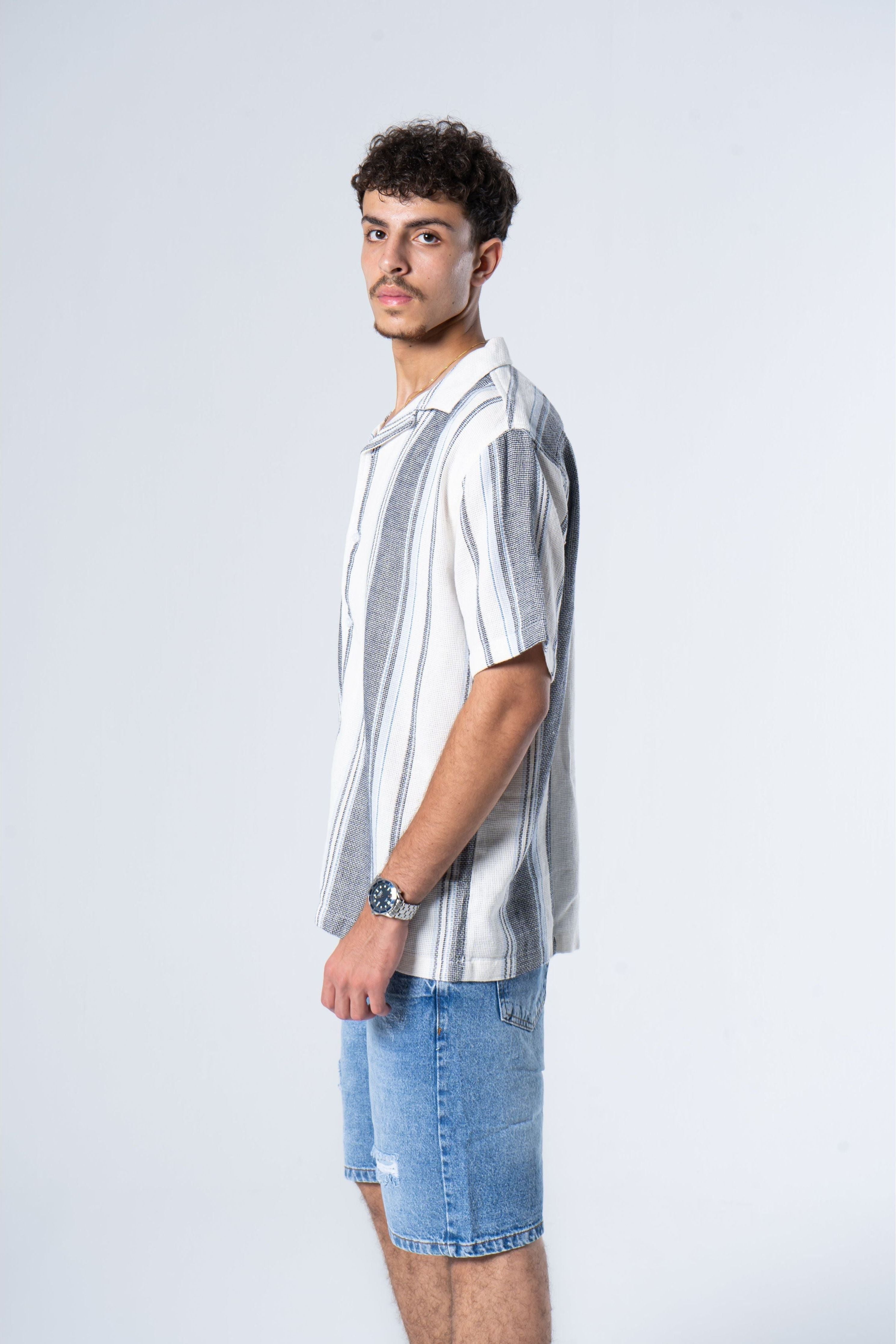 Waffle Shirt Short -Sleeve