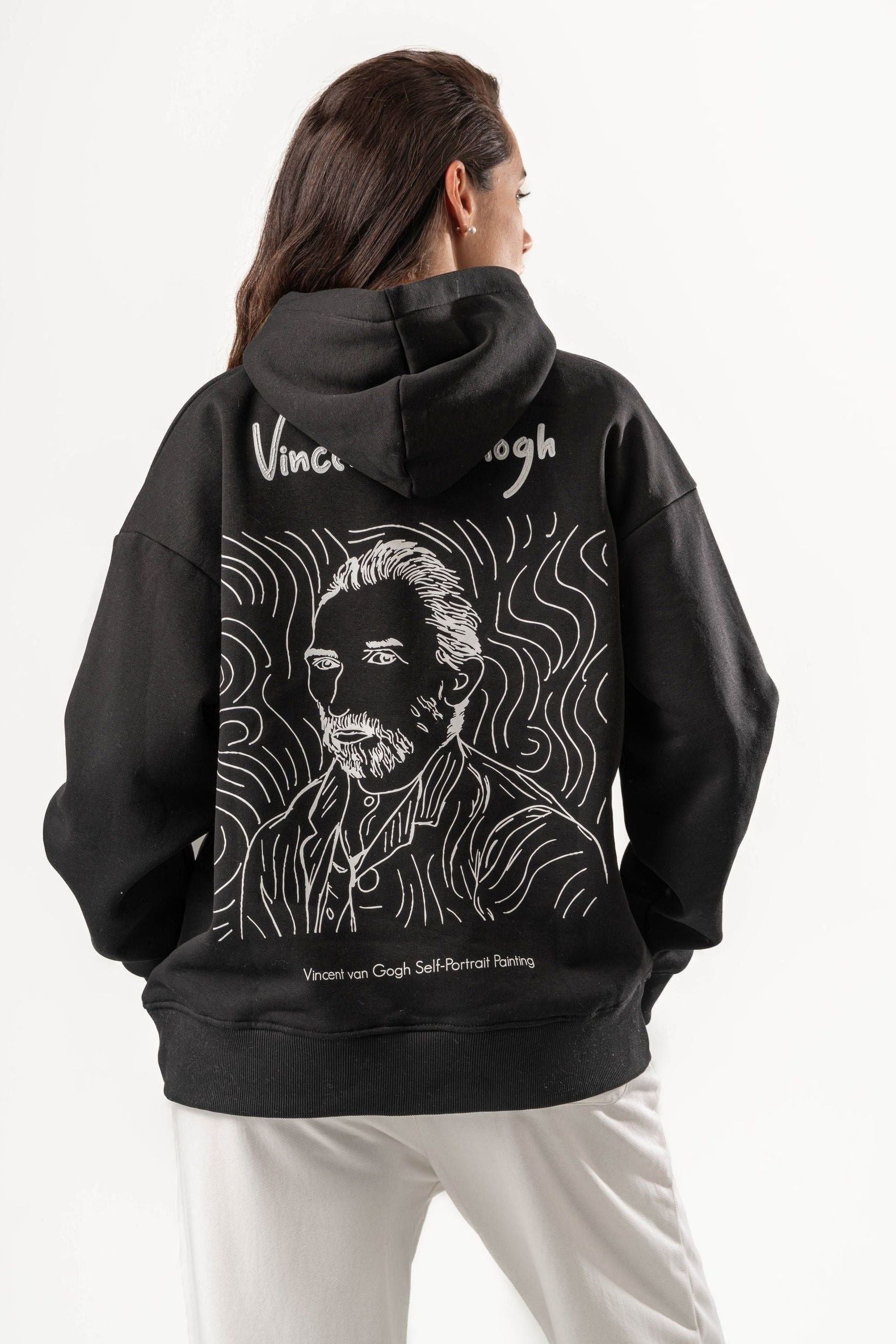 Van Gogh Oversized Hoodie