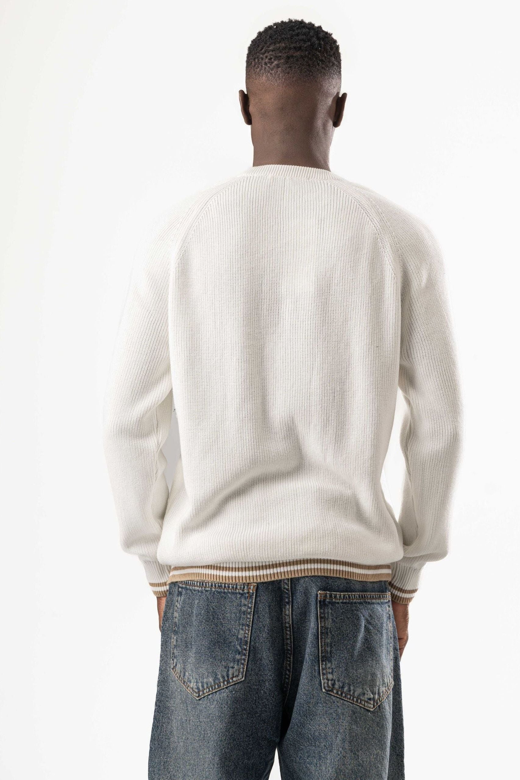 Long sleeve round knitwear