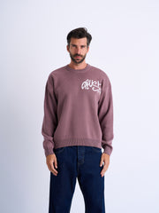 Printed Crewneck Knitwear