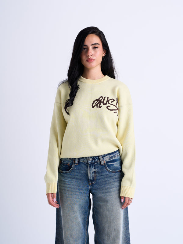 Printed Crewneck Knitwear