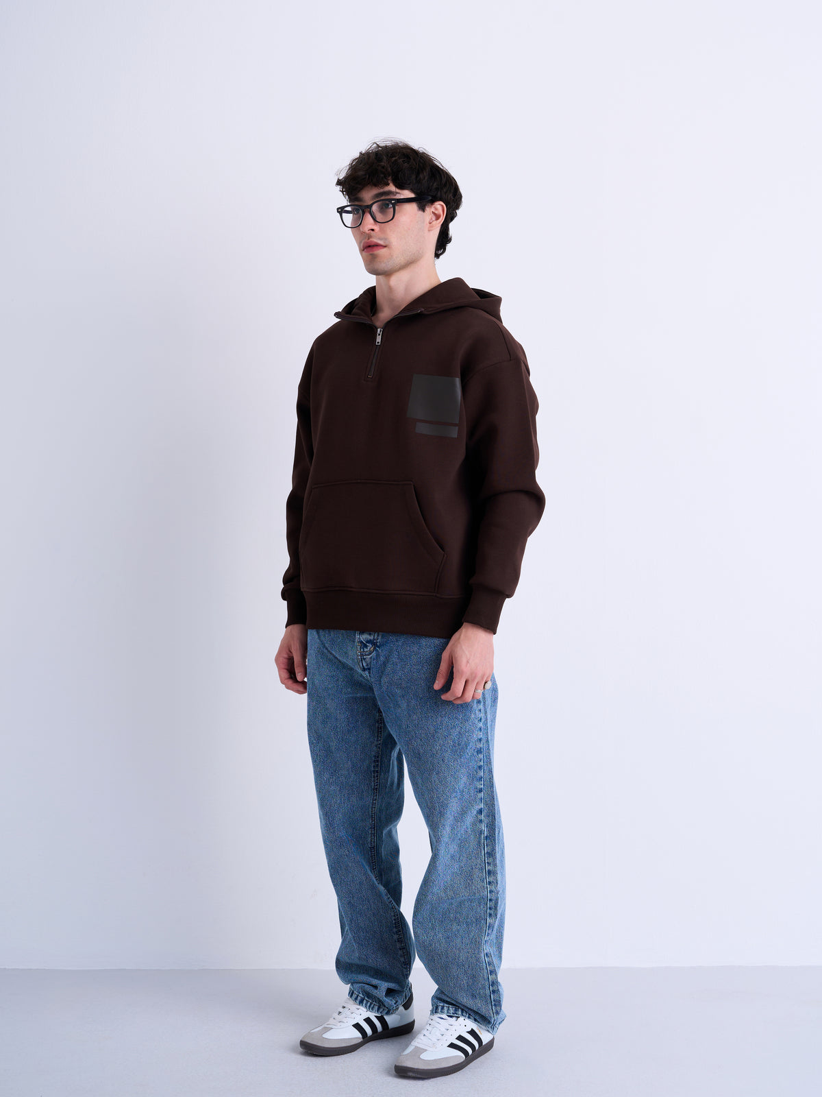 Quarter Zipper Hoodie