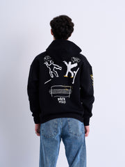 Printed Oversized Hoodie