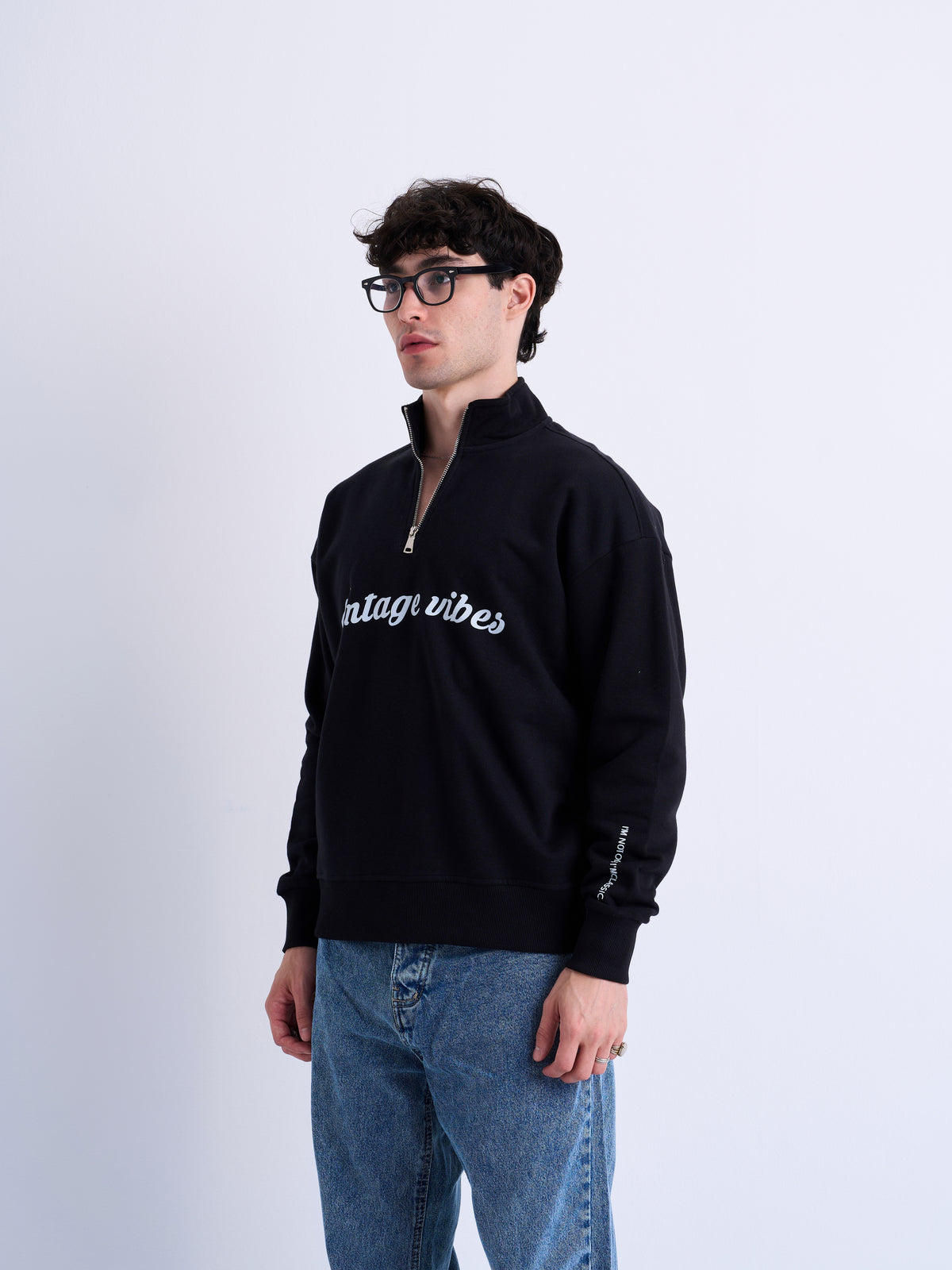 Vintage Vibes Quarter Zipper