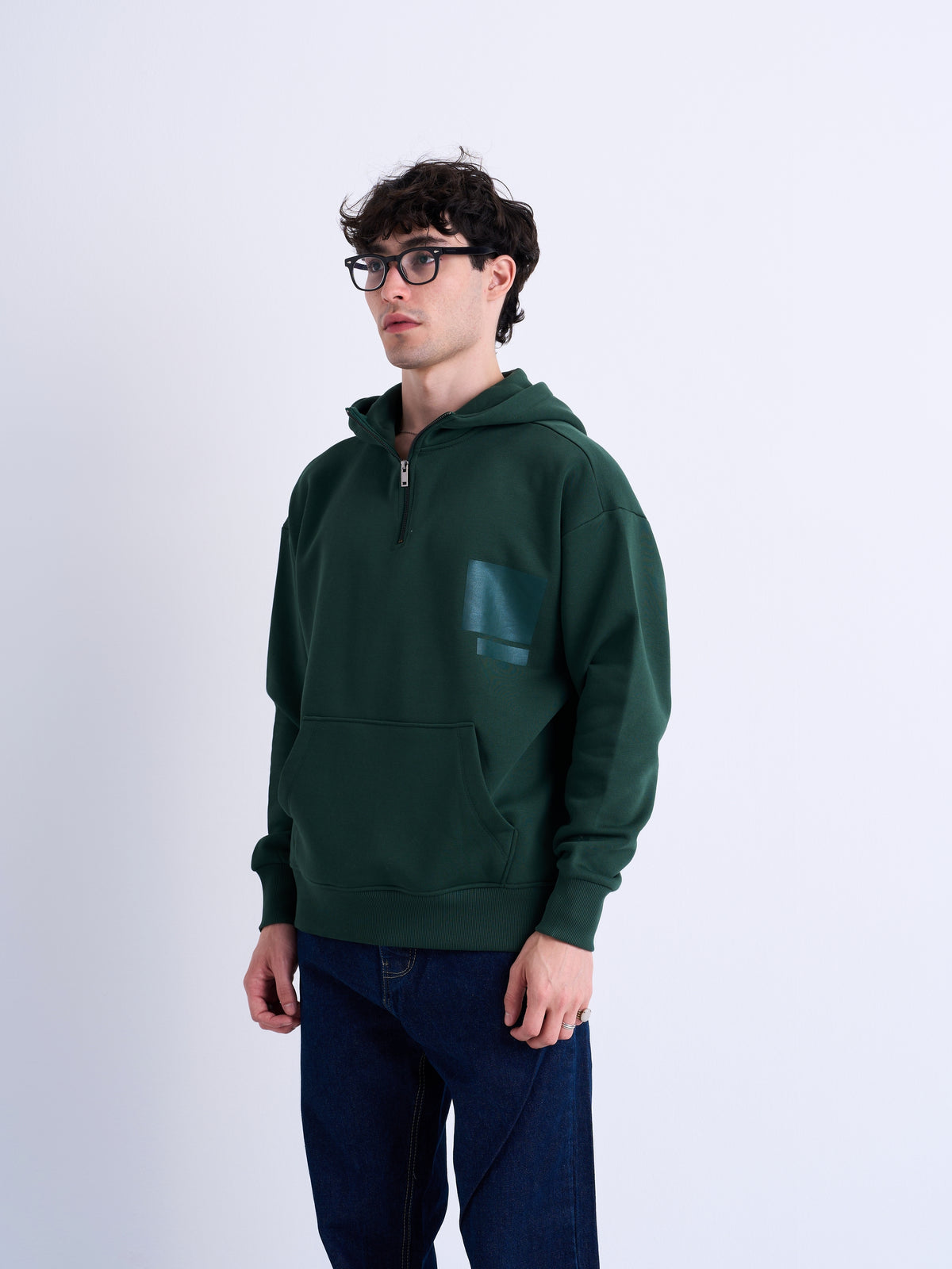 Quarter Zipper Hoodie
