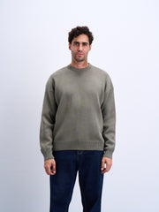 Crewneck Knitted Sweater