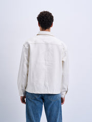 Casual White Overshirt