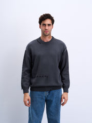 Stitched Long Sleeve Knitwear