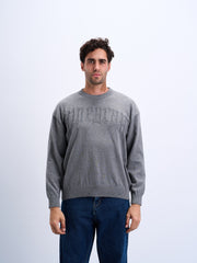 Ripped Crewneck Knitwear