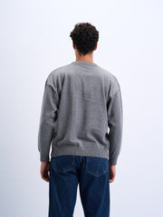 Ripped Crewneck Knitwear