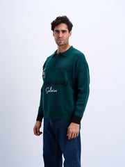 Quarter Zipper Knitted Polo