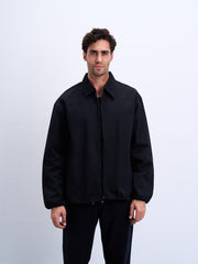 Basic Zipper Overshirt