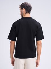 Basic Polo V-Neck Knitwear