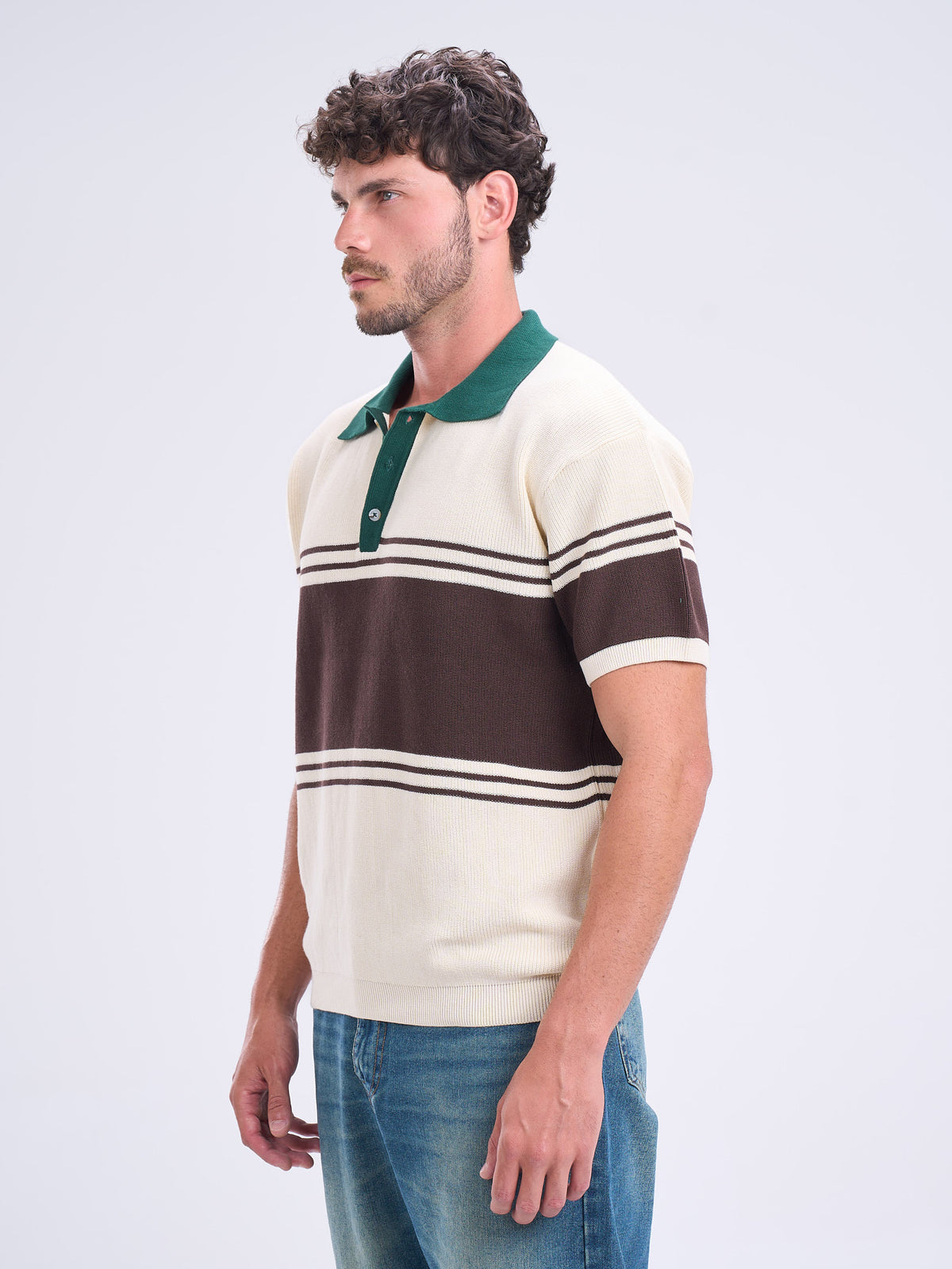 Casual Knitted Polo