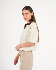 Textured Polo Knitwear