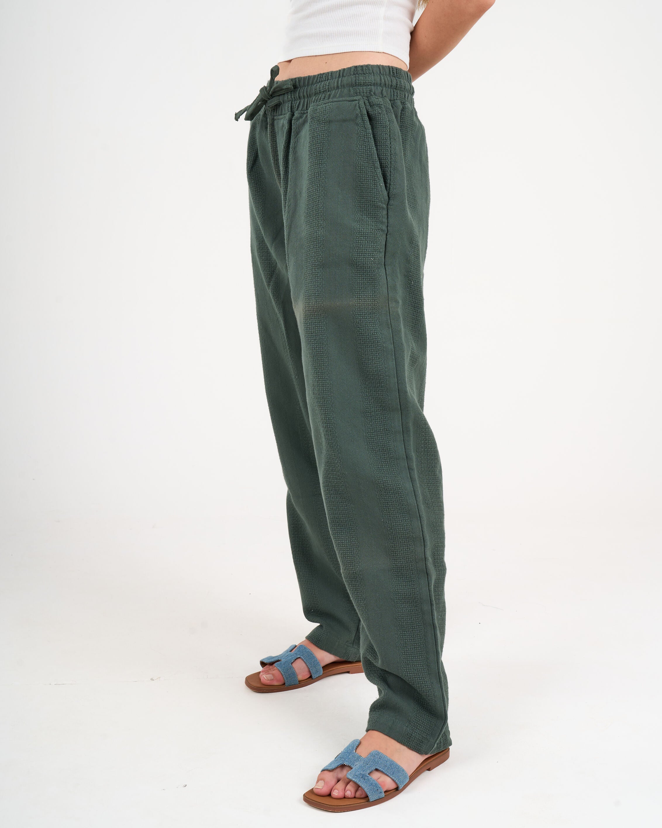 Linen Look Pants