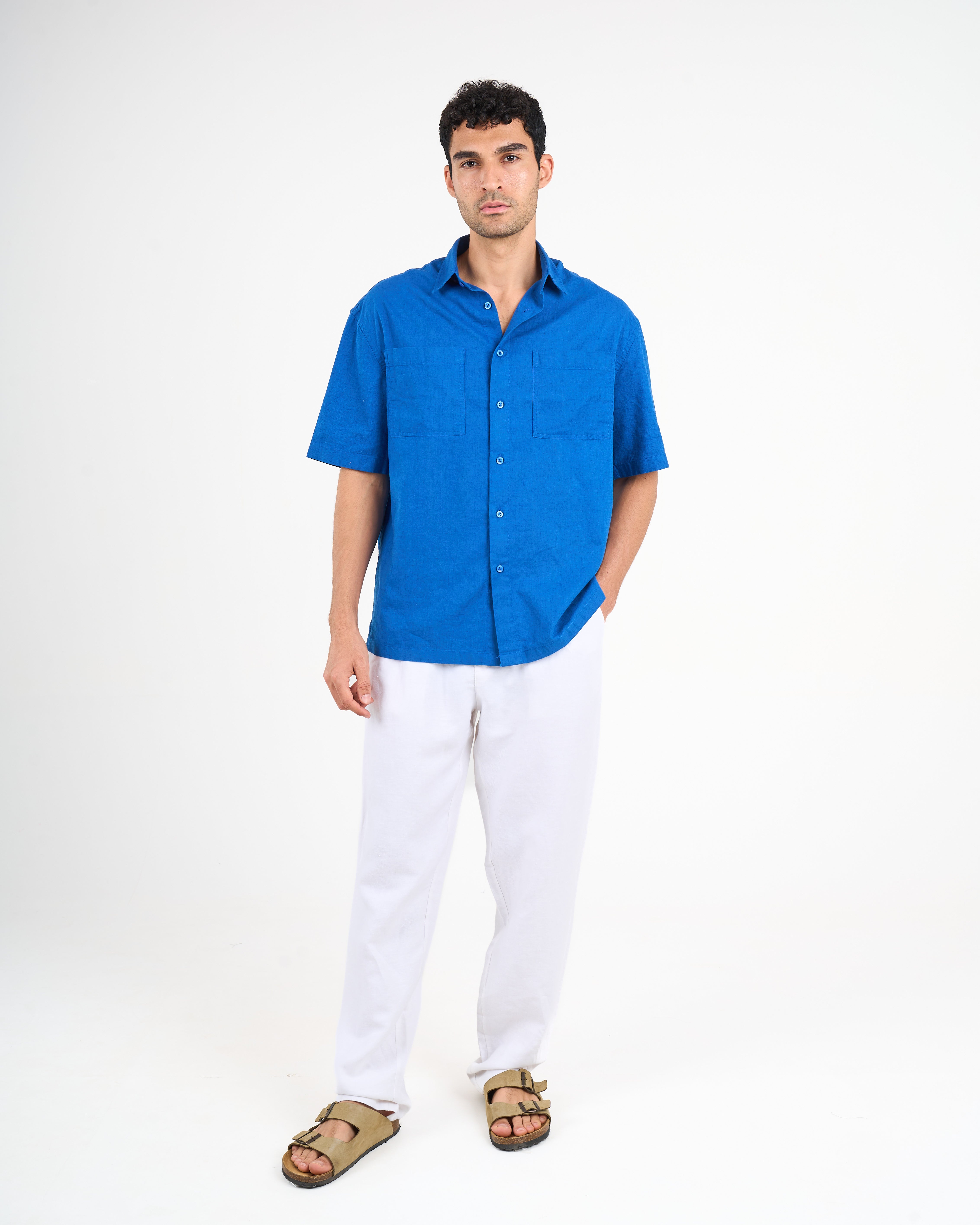 Linen Shirt Short Sleeve