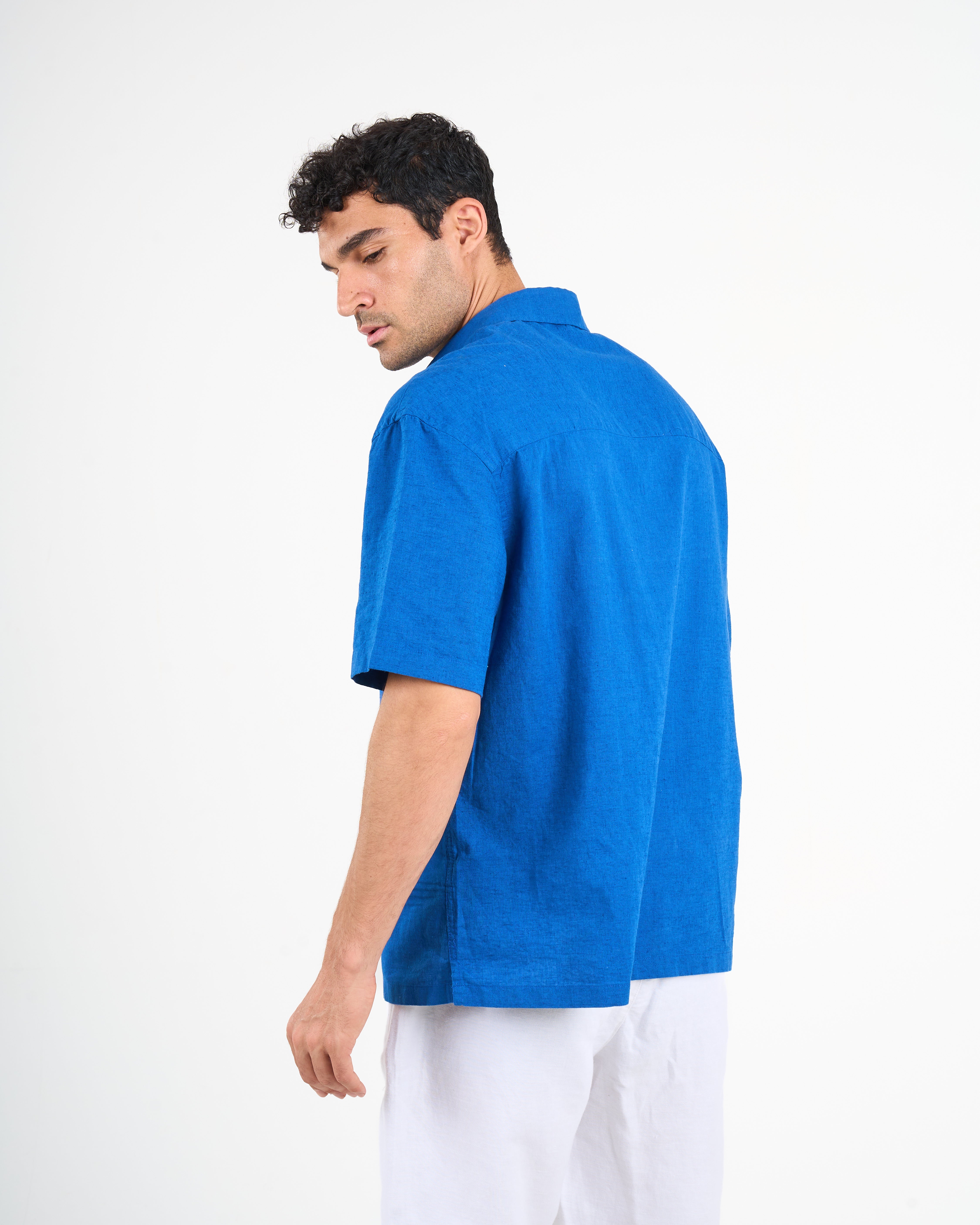 Linen Shirt Short Sleeve