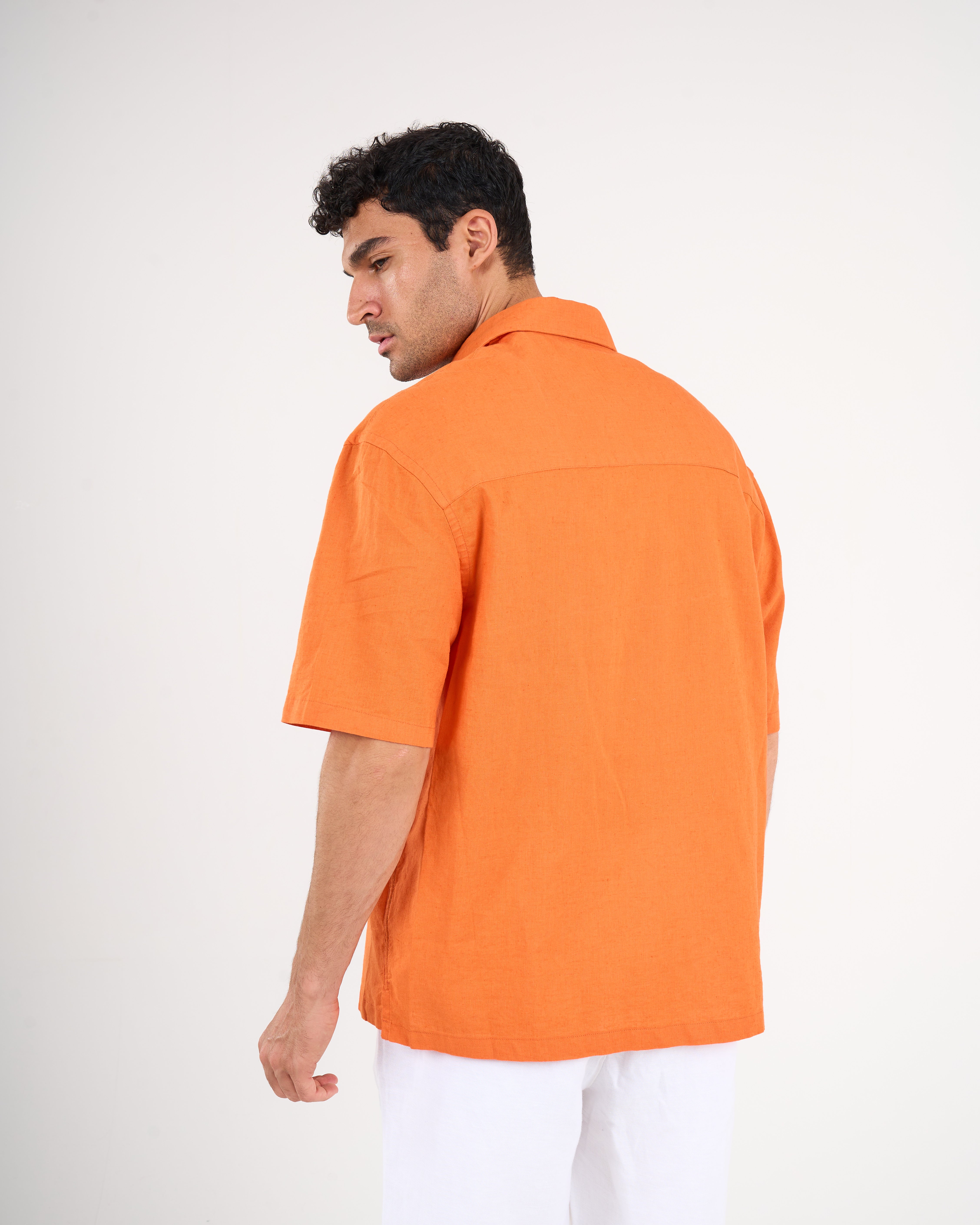 Linen Shirt Short Sleeve