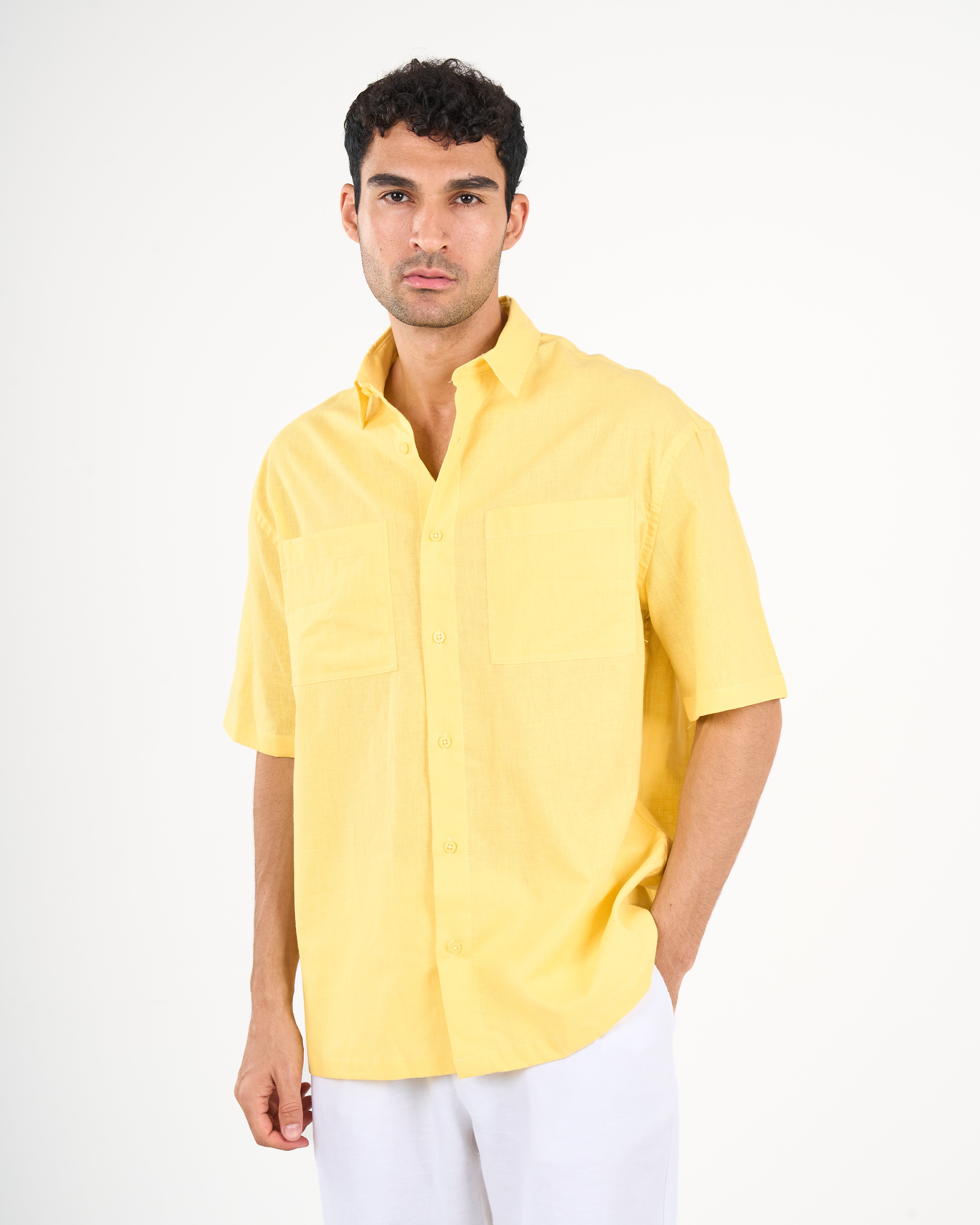 Linen Shirt Short Sleeve