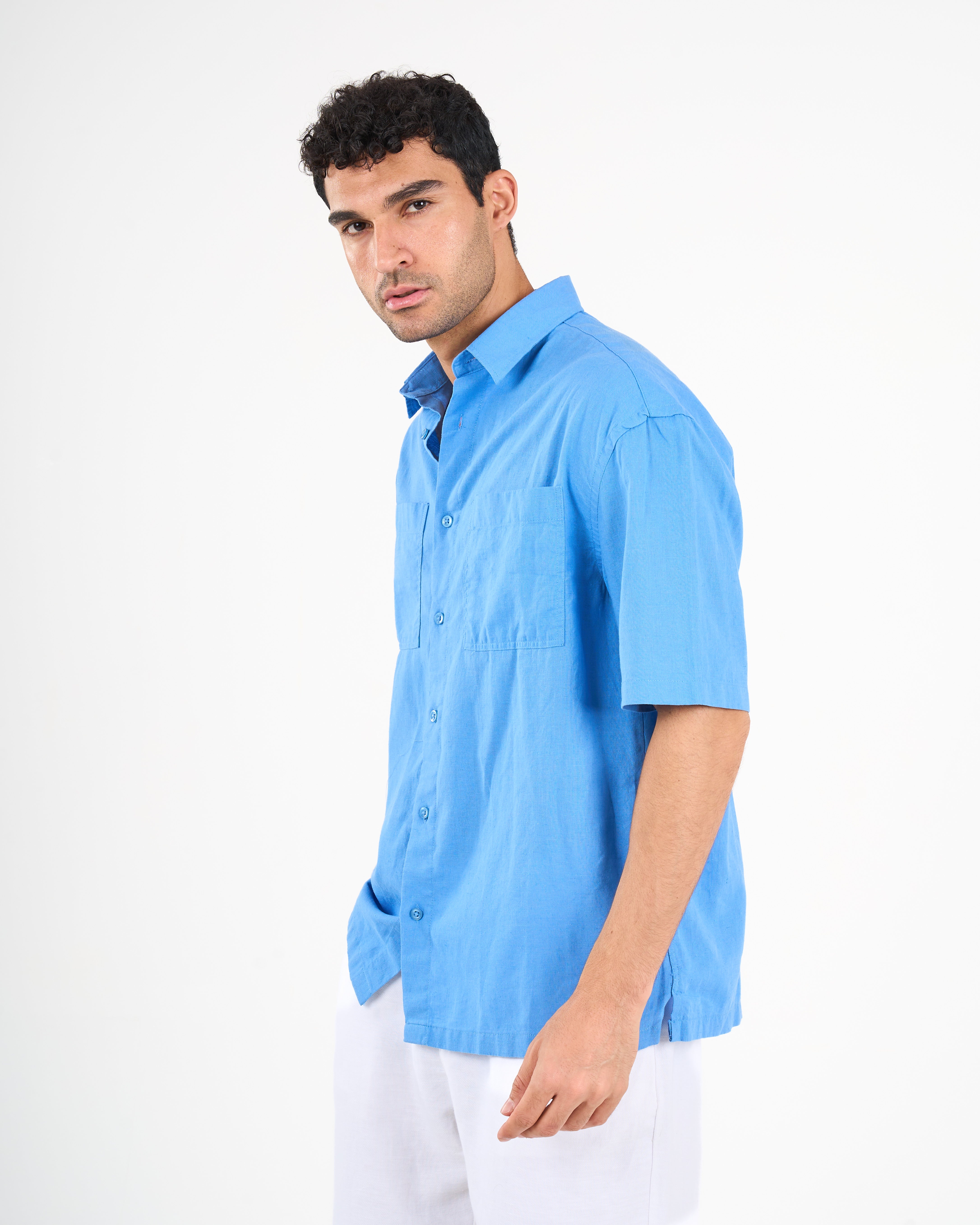 Linen Shirt Short Sleeve