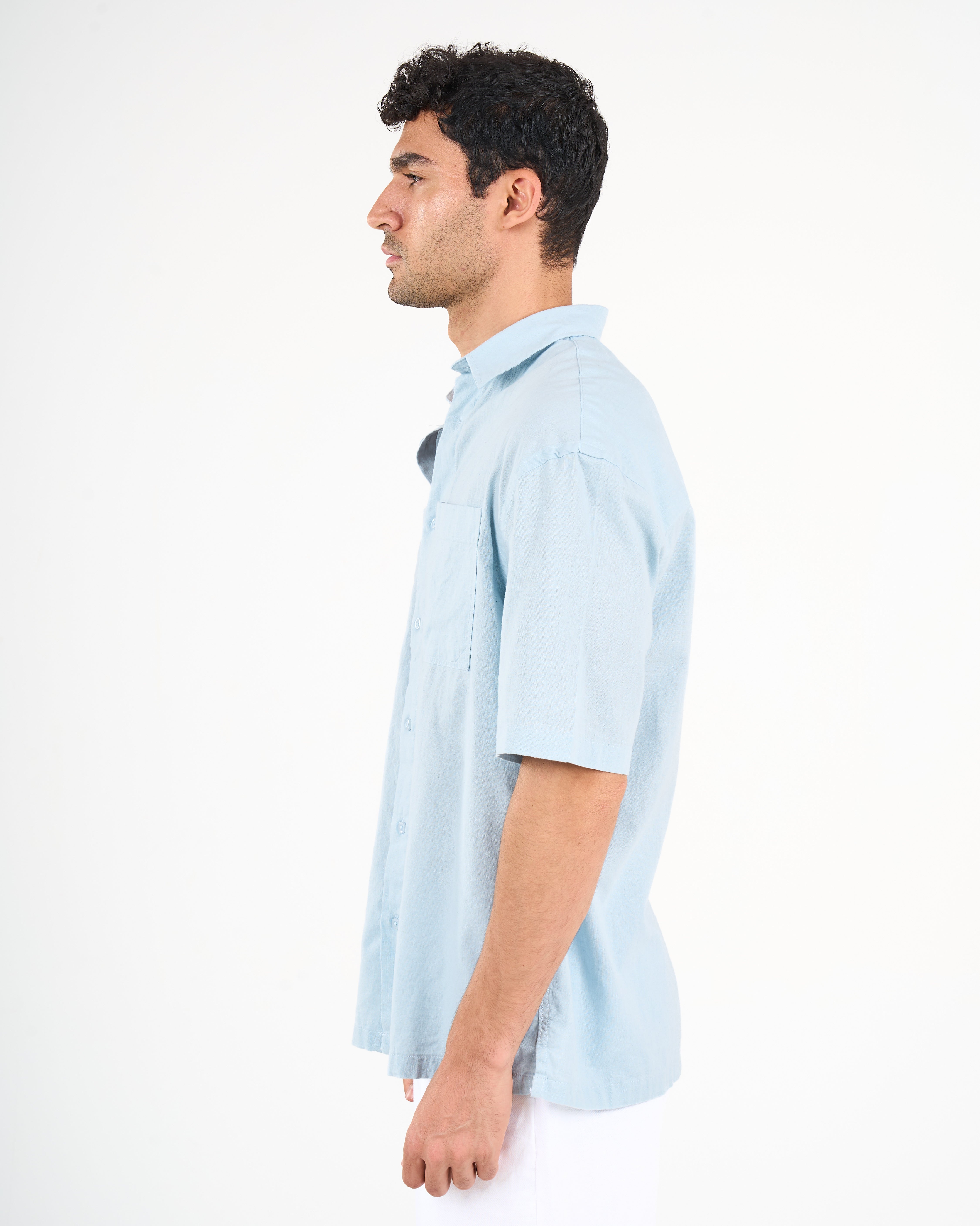 Linen Shirt Short Sleeve