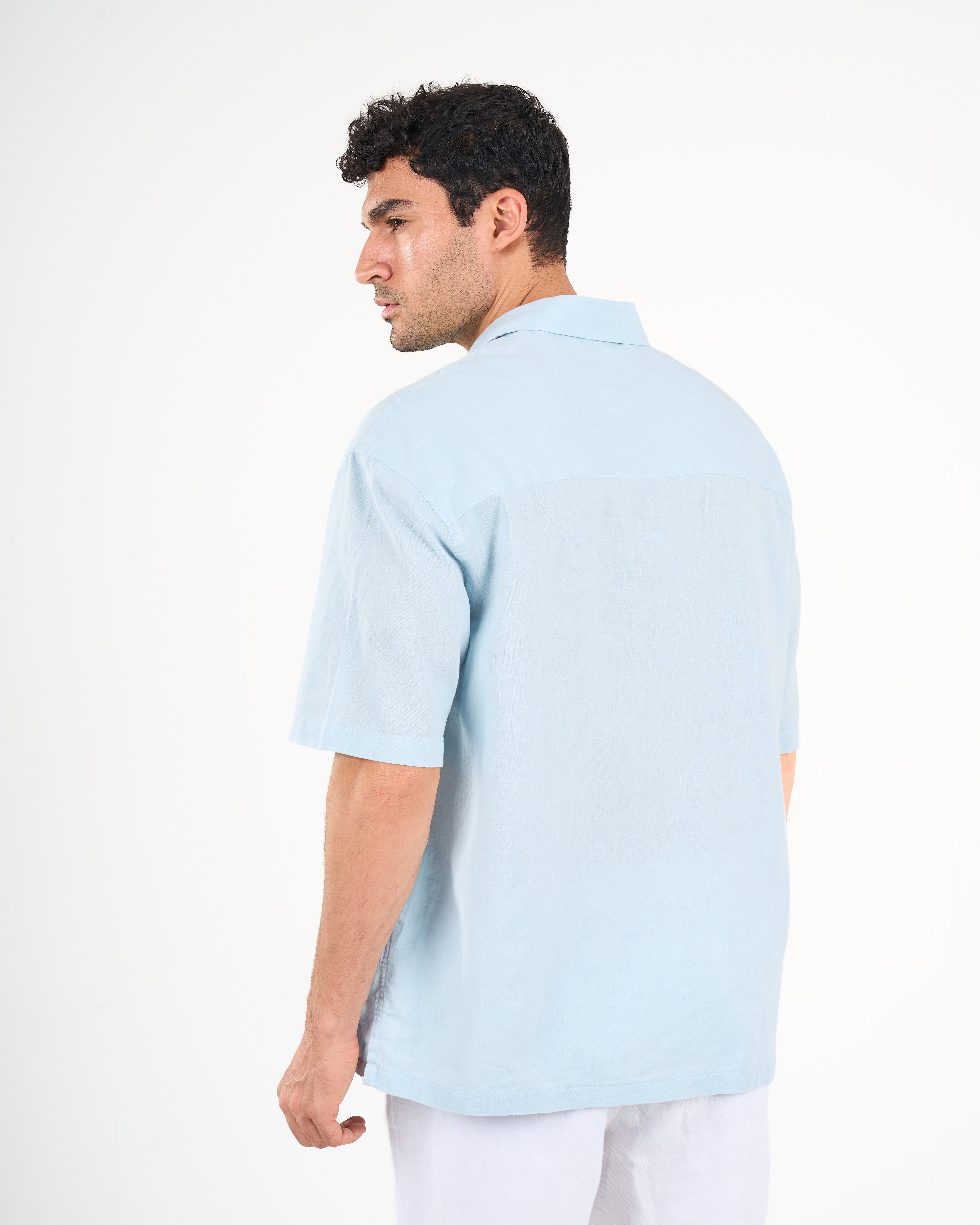 Linen Shirt Short Sleeve