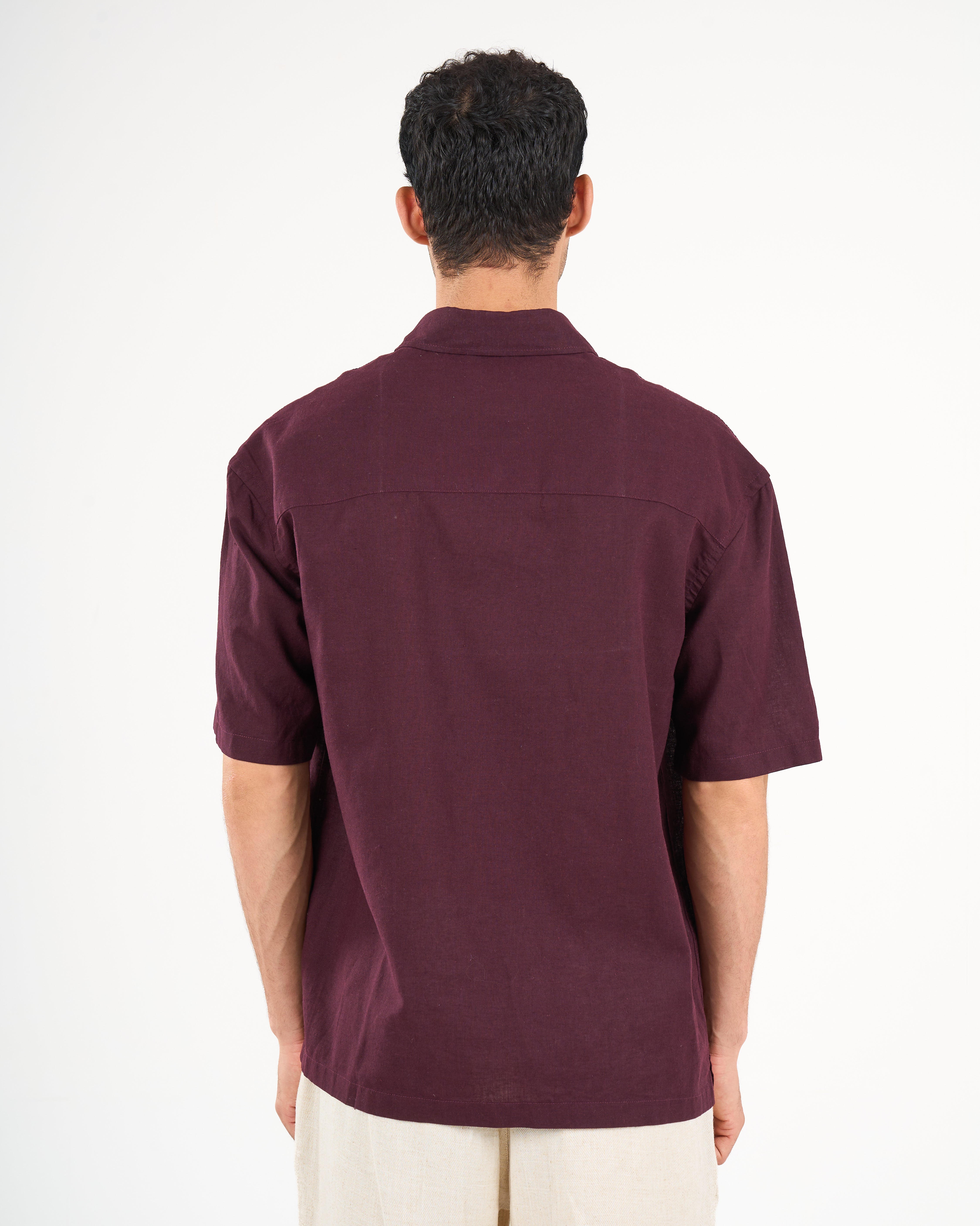 Linen Shirt Short Sleeve