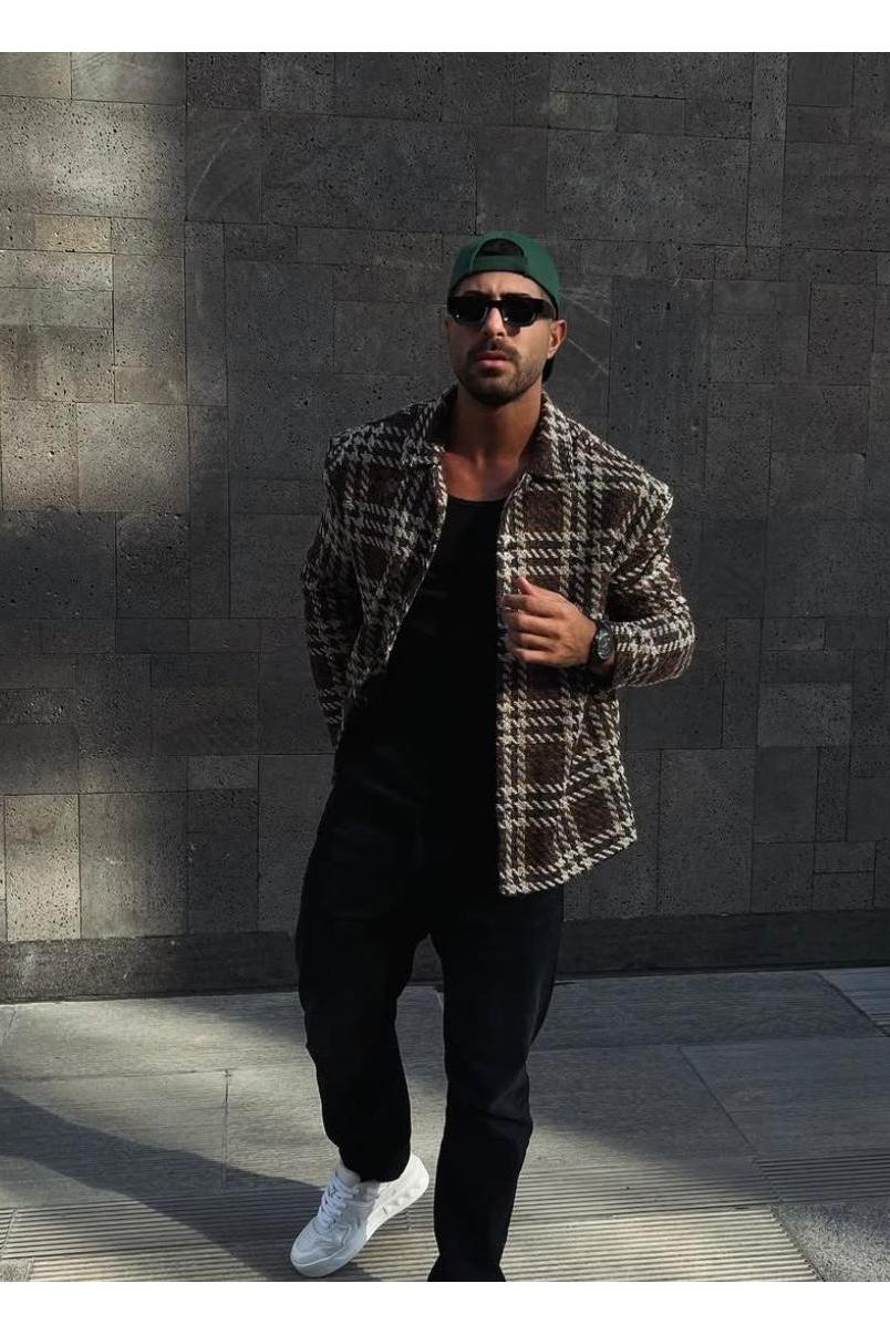 Plaid Heavy Overshirt