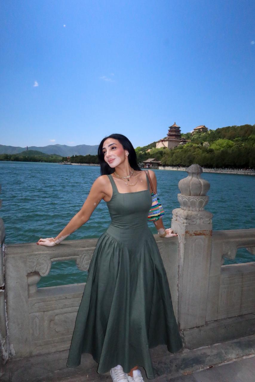 ALORA LINEN DRESS