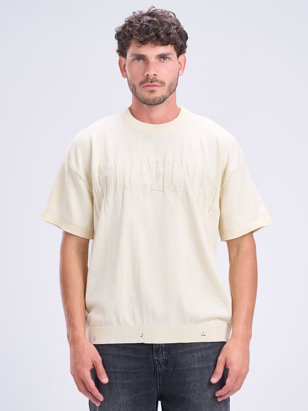 Casual Knitted T-shirt