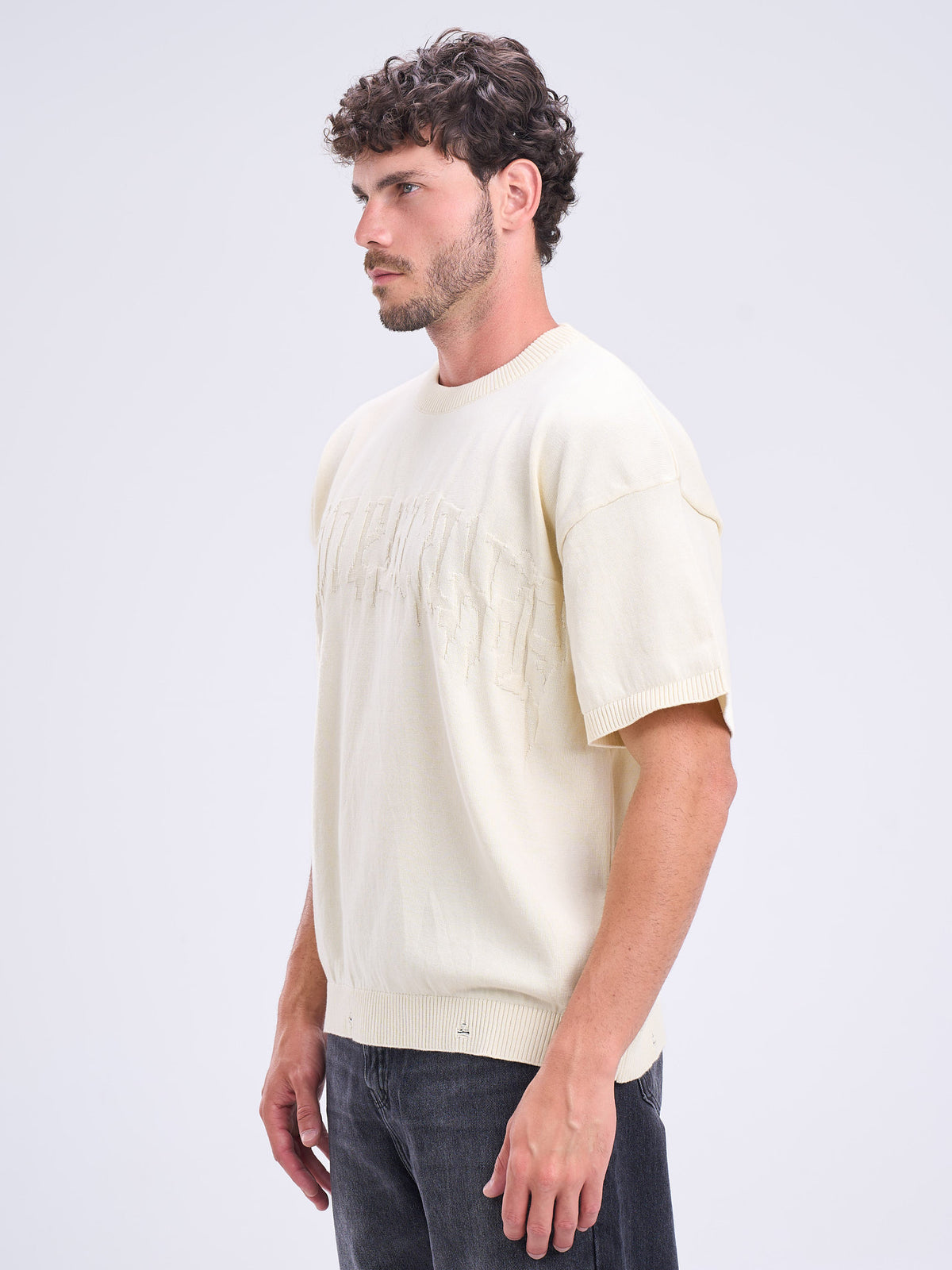 Casual Knitted T-shirt