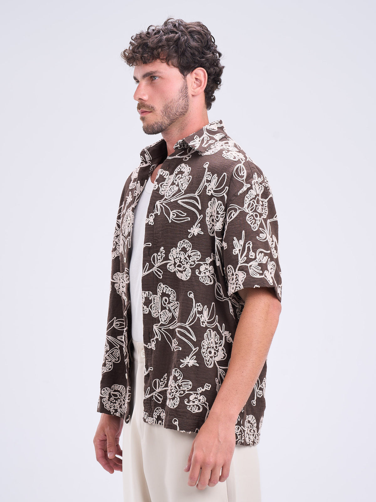 Oversized Floral Shirt