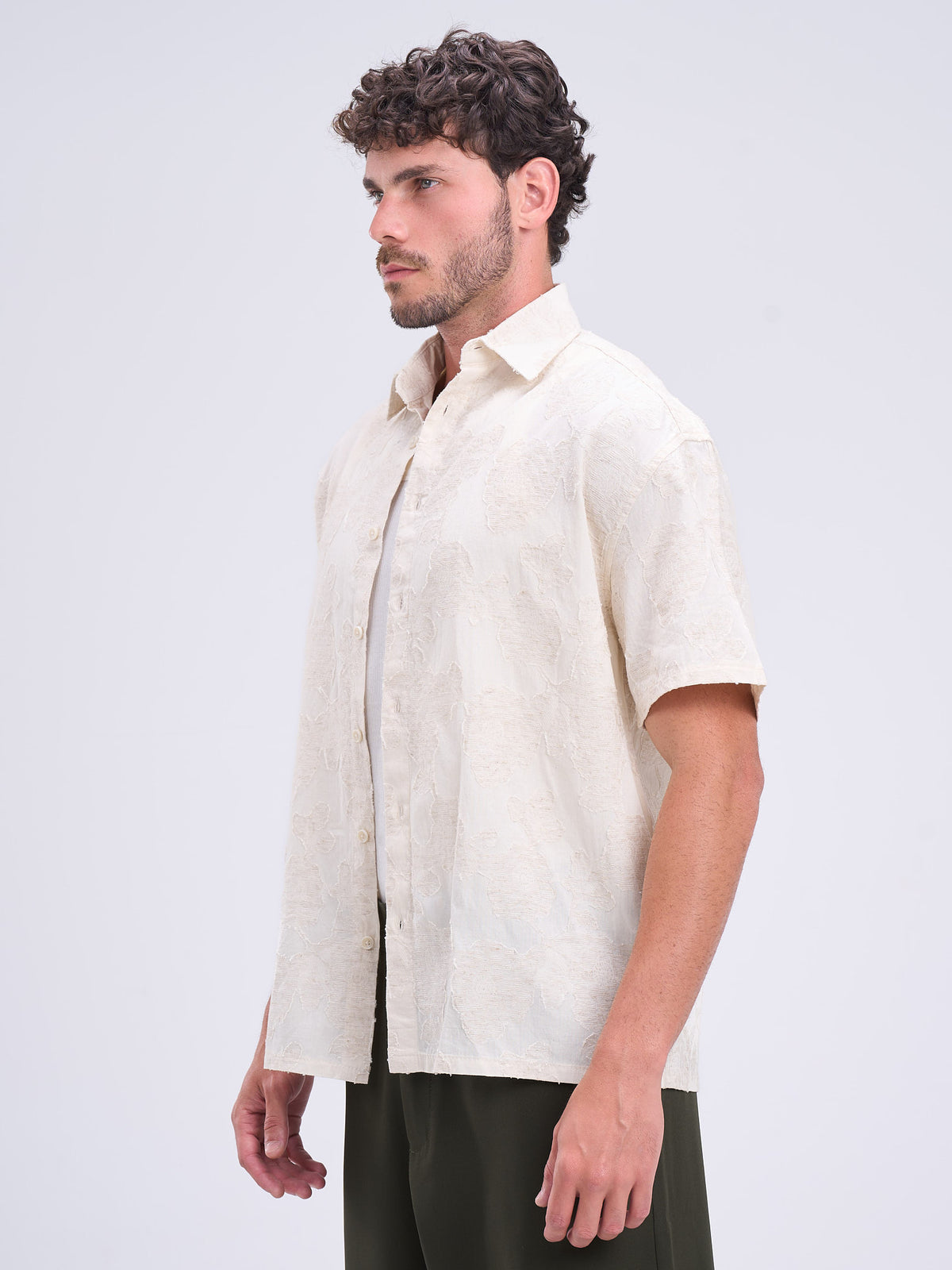 Textured Relaxed Shirt